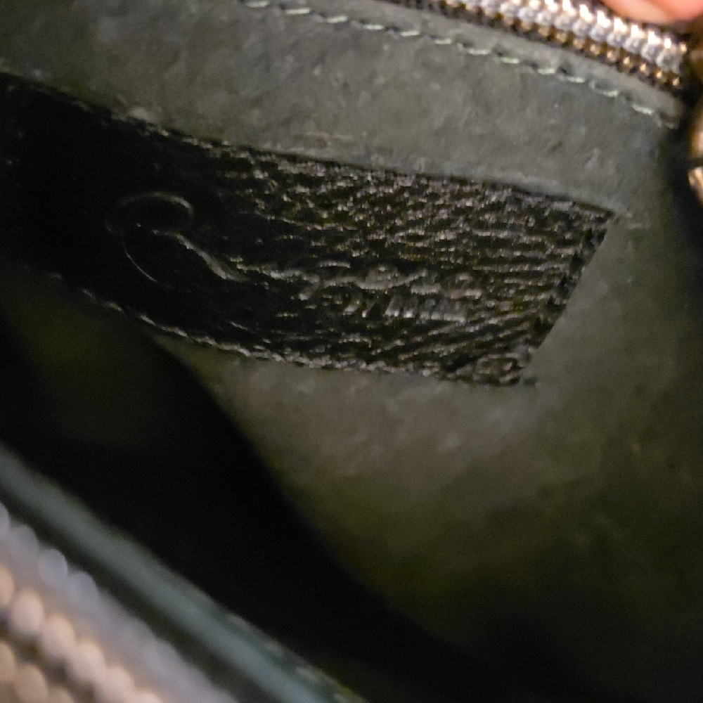 Embossed Green Backpack - Picture 2 of 5